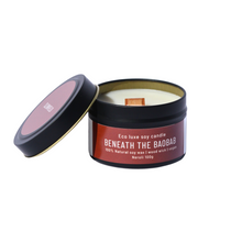 Load image into Gallery viewer, Beneath the Baobab Travel Candle 100g