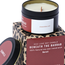 Load image into Gallery viewer, Beneath the Baobab Travel Candle 100g