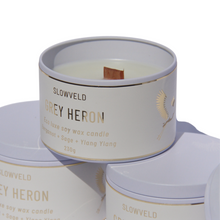 Load image into Gallery viewer, Grey Heron Candle 230g