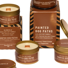 Load image into Gallery viewer, Painted Dog Paths Candle 100g