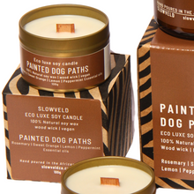 Load image into Gallery viewer, Painted Dog Paths Candle 100g