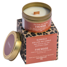 Load image into Gallery viewer, Firewood Travel Candle 100g