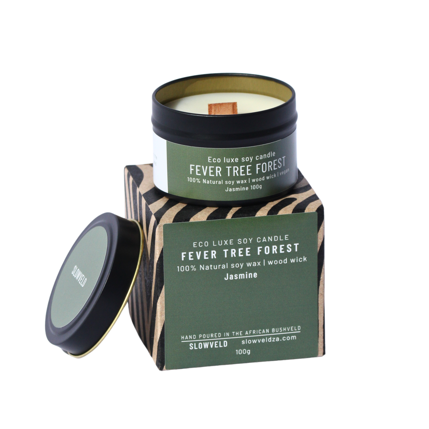 Fever Tree Forest Travel Soy Candle 100g
