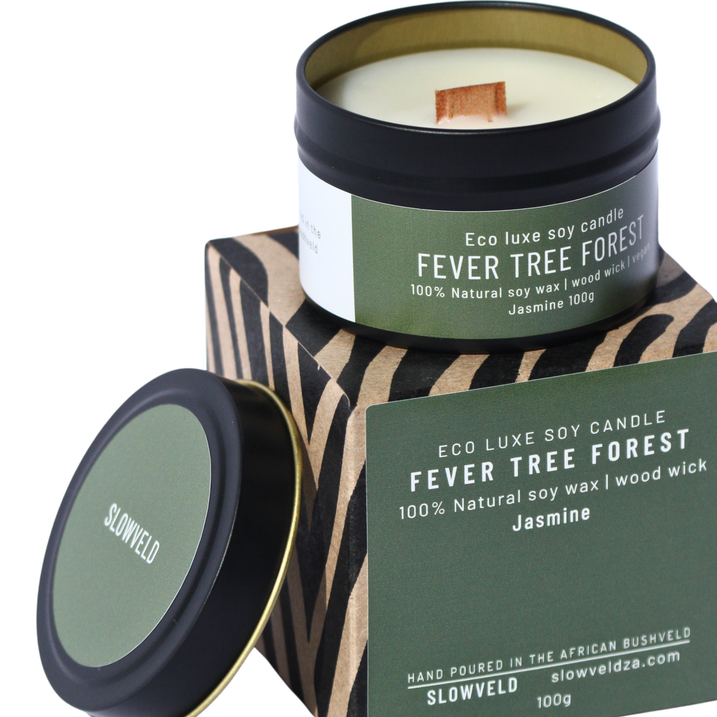 Fever Tree Forest Travel Soy Candle 100g