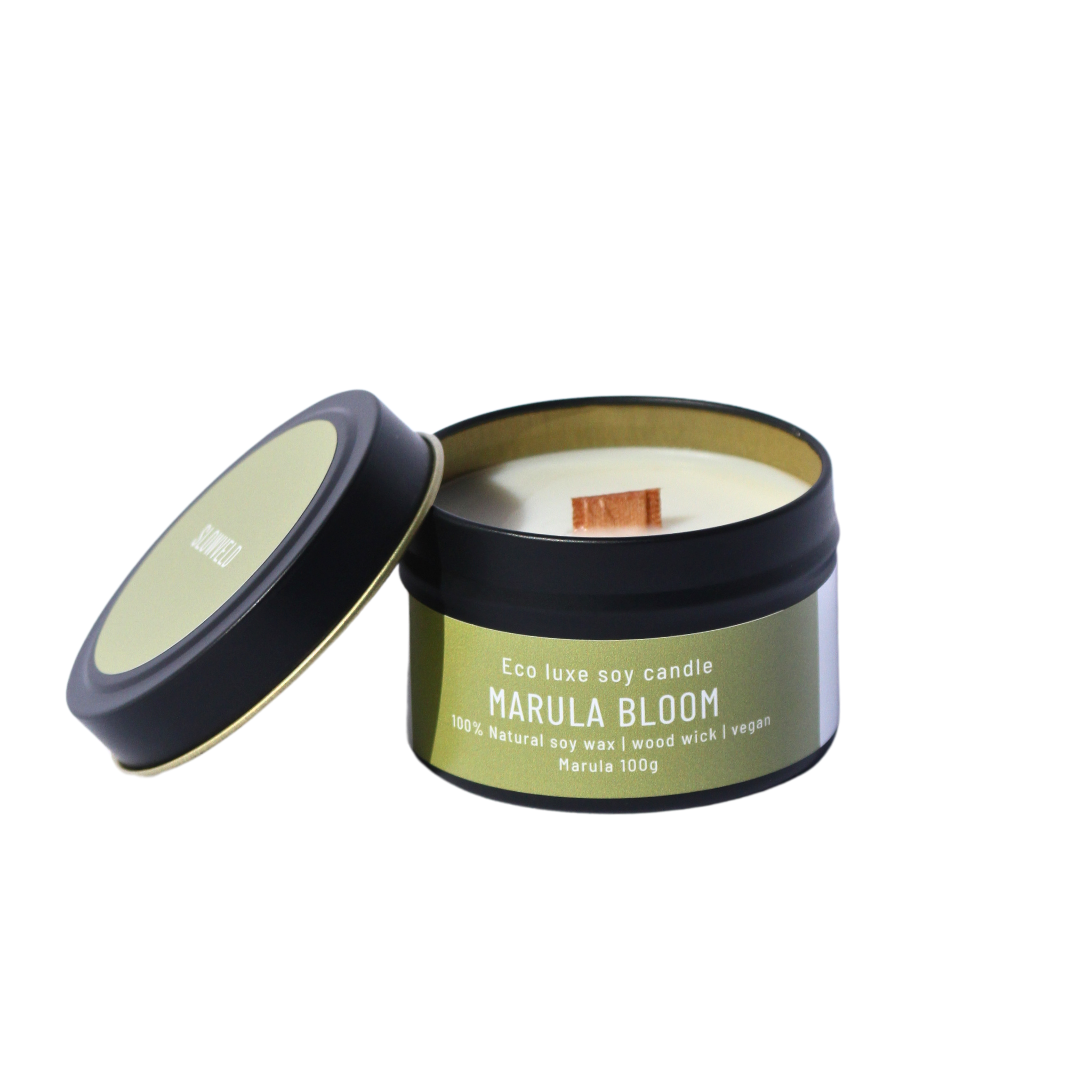 Marula Bloom Travel Soy Candle 100g