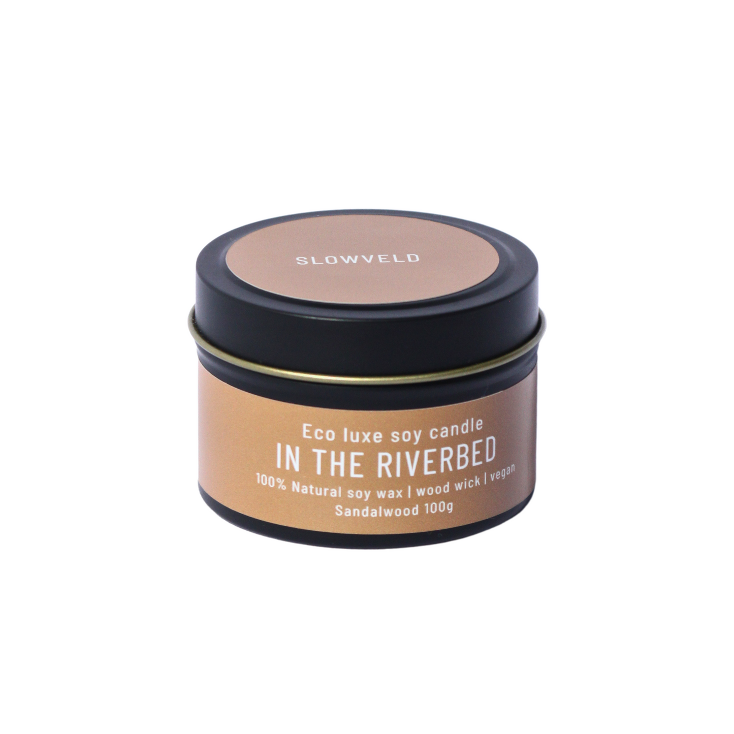 In the Riverbed Travel Soy Candle 100g