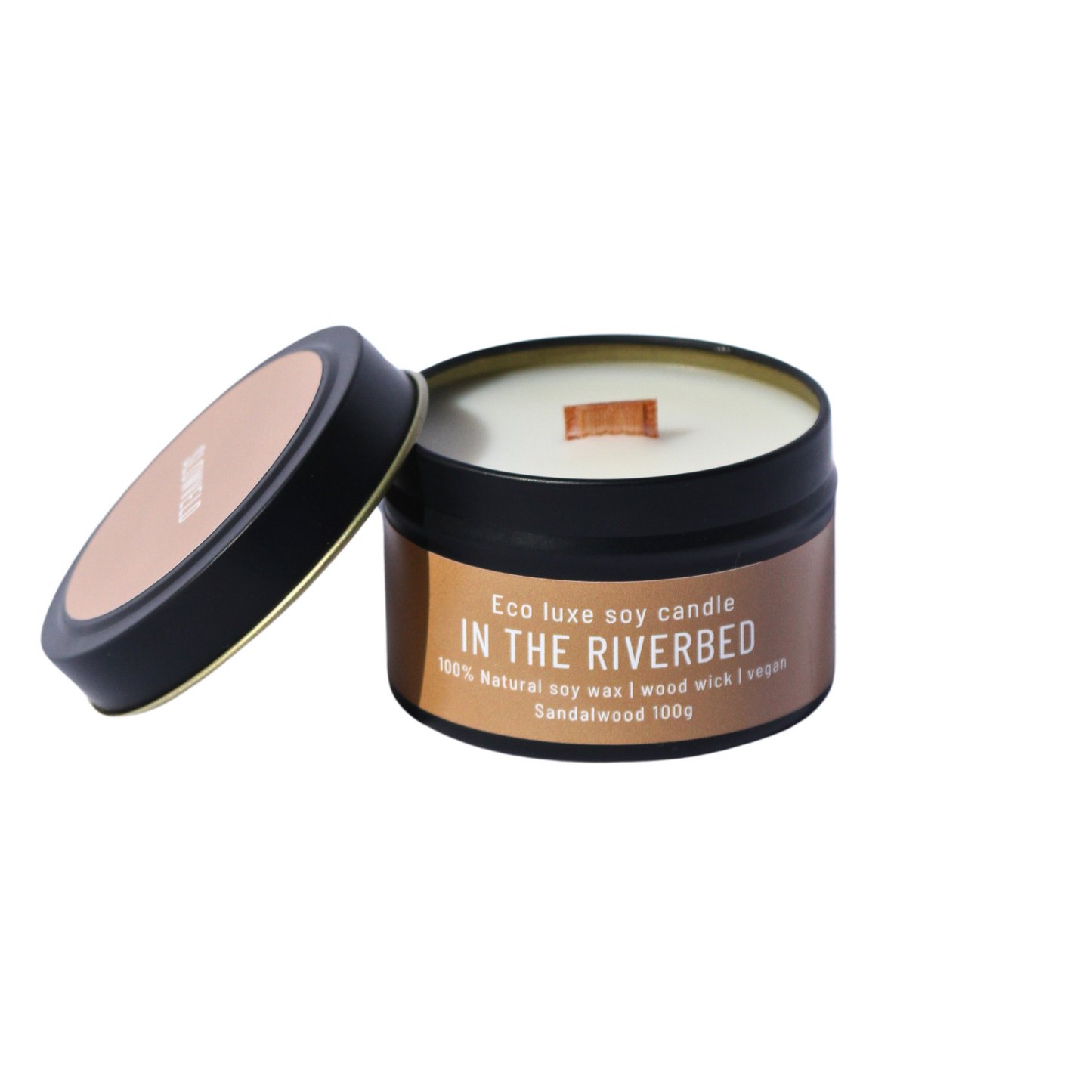 In the Riverbed Travel Soy Candle 100g