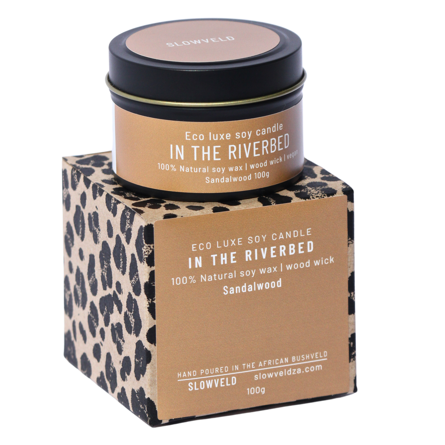 In the Riverbed Travel Soy Candle 100g