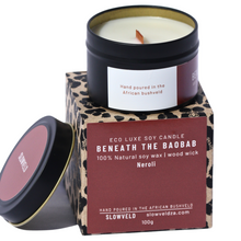 Load image into Gallery viewer, Beneath the Baobab Travel Candle 100g
