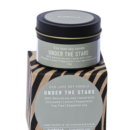 Under the Stars Travel Soy Candle 100g