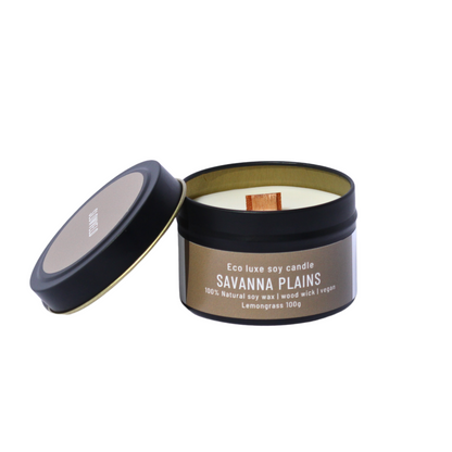 Savanna Plains Travel Soy Candle 100g