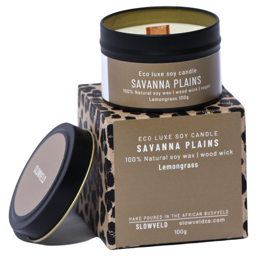 Savanna Plains Travel Soy Candle 100g