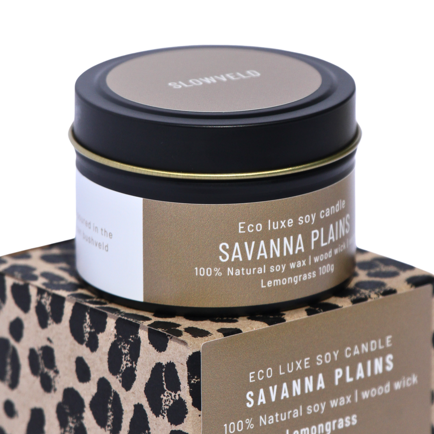 Savanna Plains Travel Soy Candle 100g
