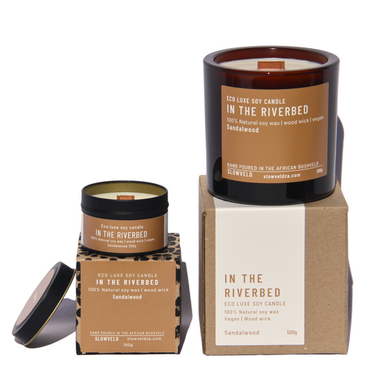 In the Riverbed Soy Candle 500g