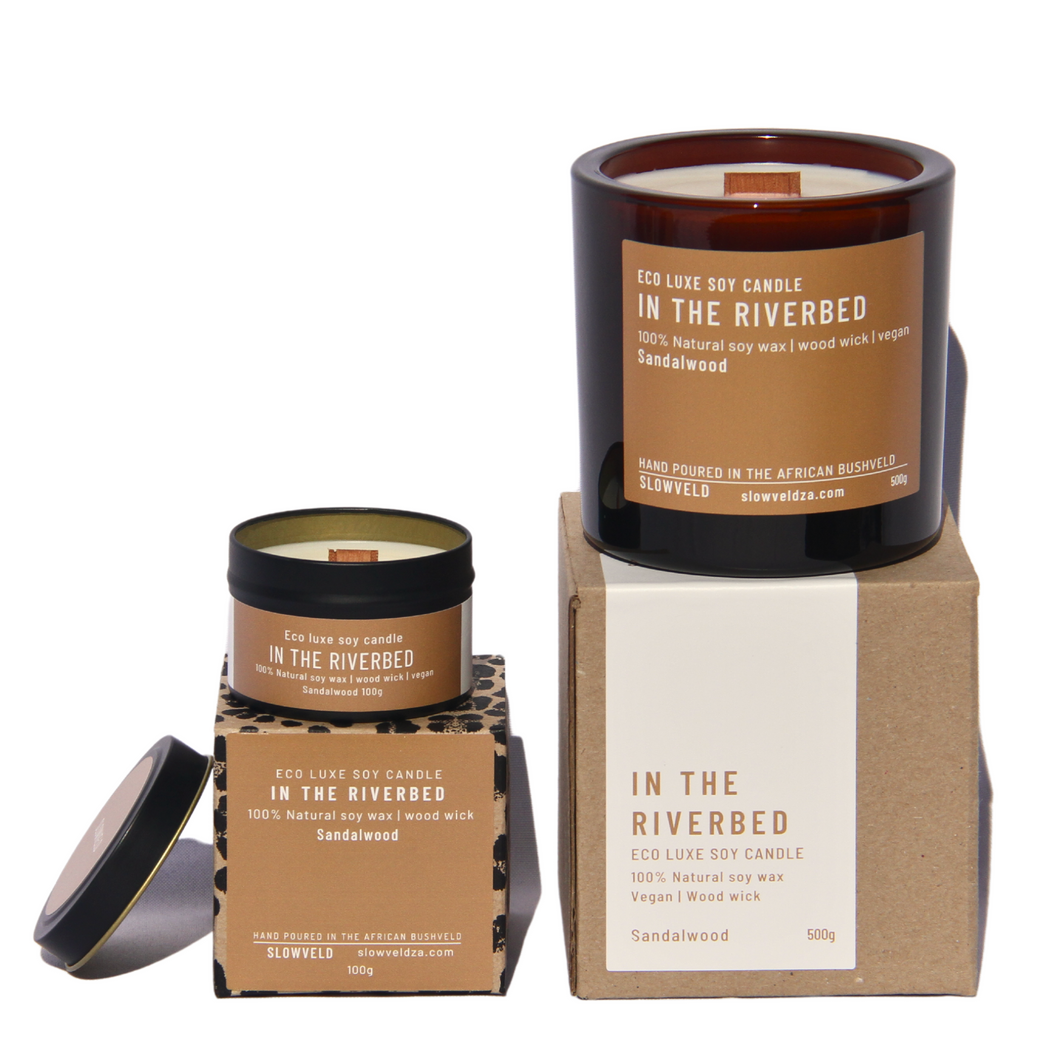 In the Riverbed Candle 500g