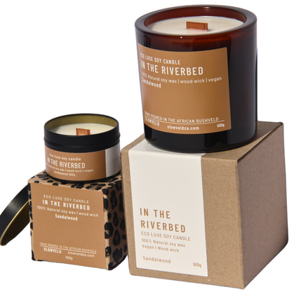 In the Riverbed Soy Candle 500g