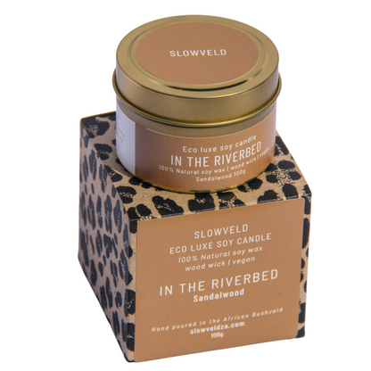 In the Riverbed Travel Soy Candle 100g