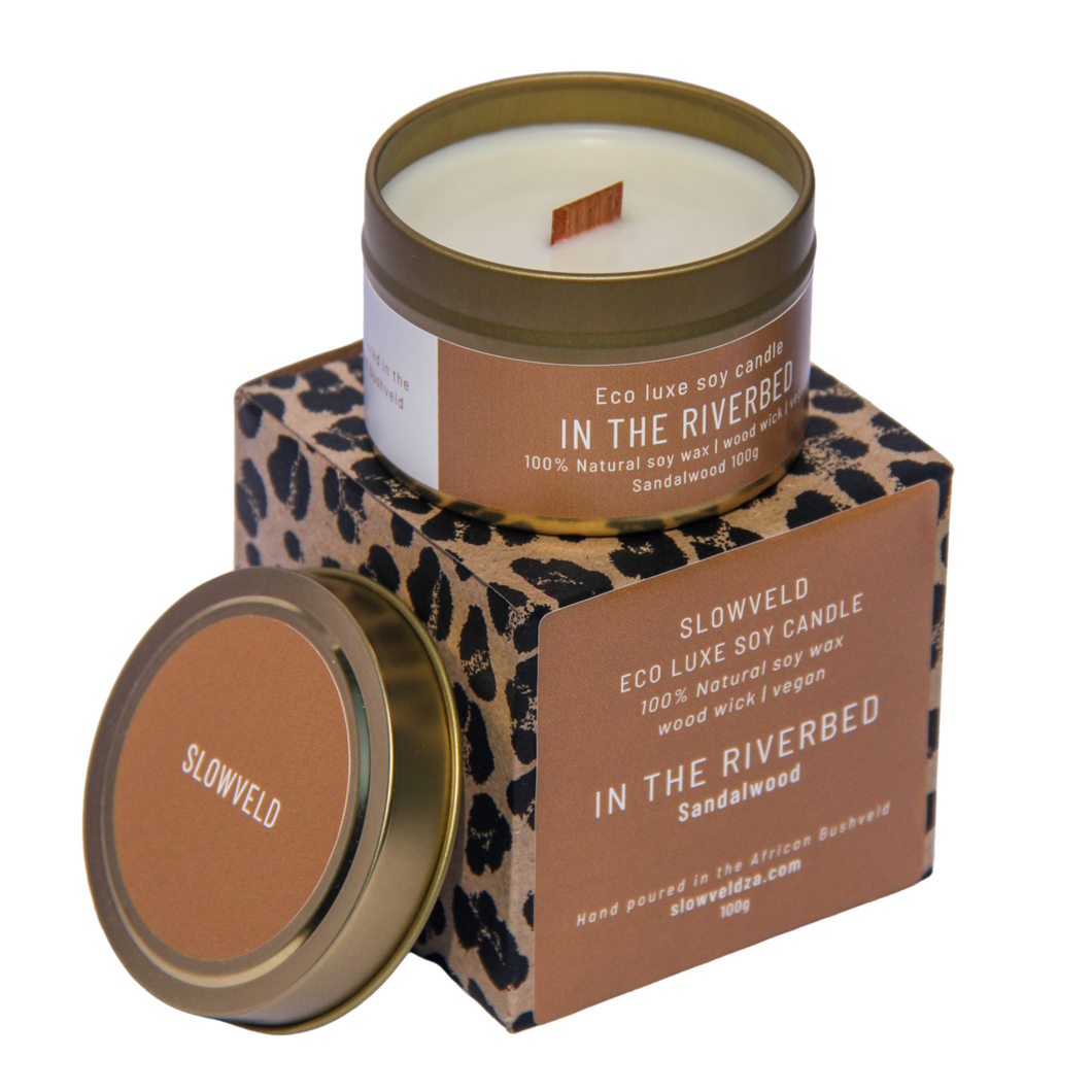 In the Riverbed Travel Candle 100g