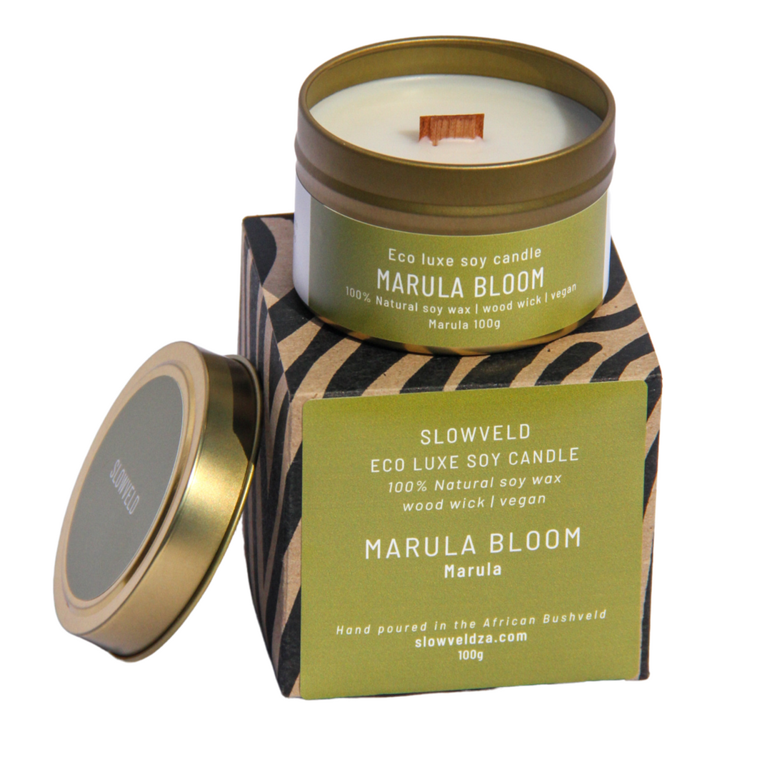 Marula Bloom Travel Candle 100g