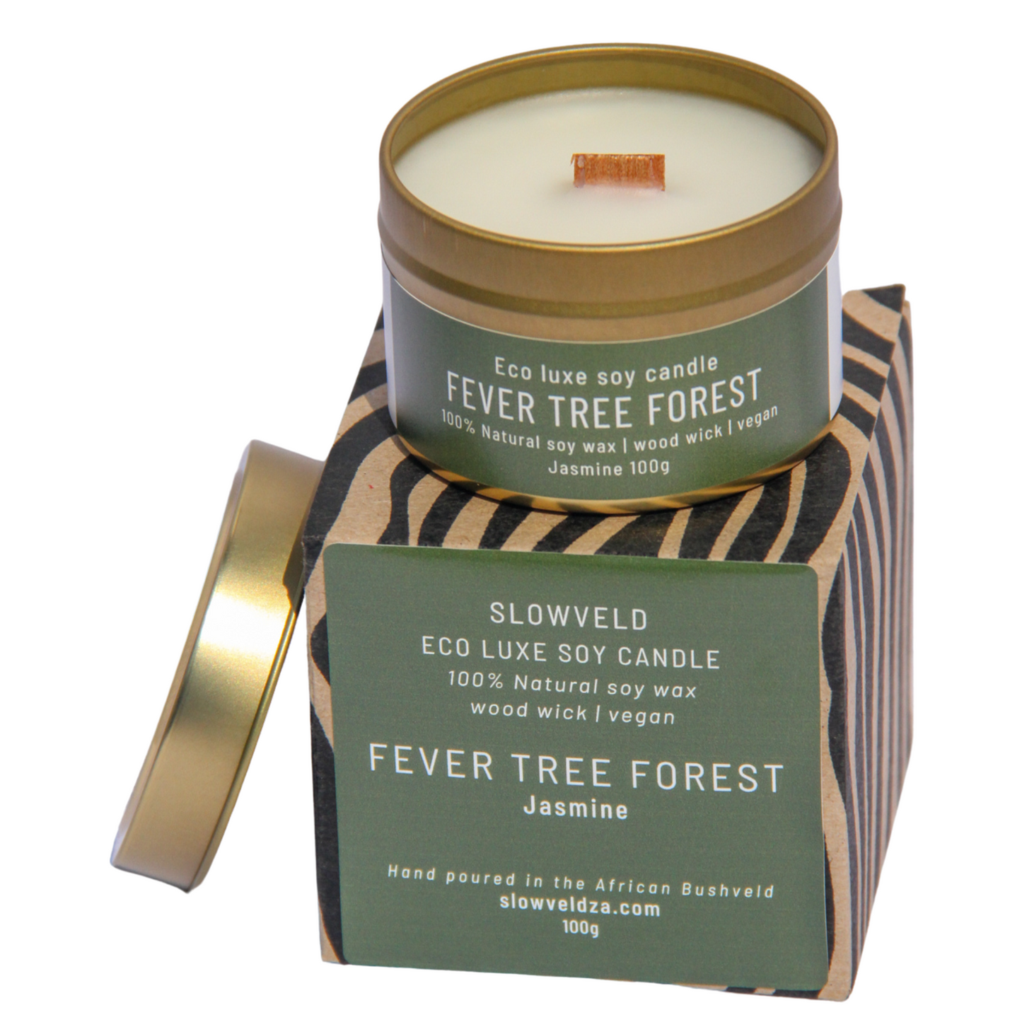 Fever Tree Forest Travel Soy Candle 100g