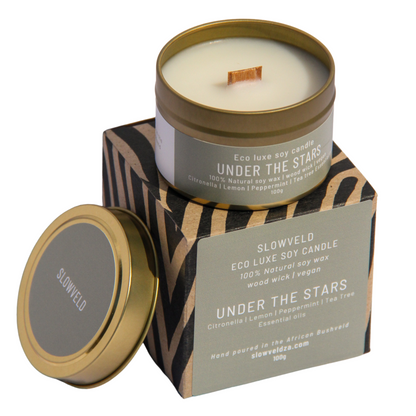 Under the Stars Travel Soy Candle 100g