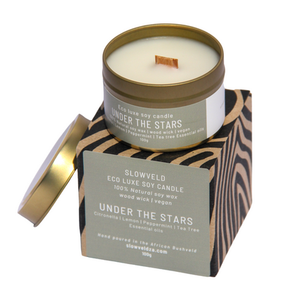 Under the Stars Travel Soy Candle 100g