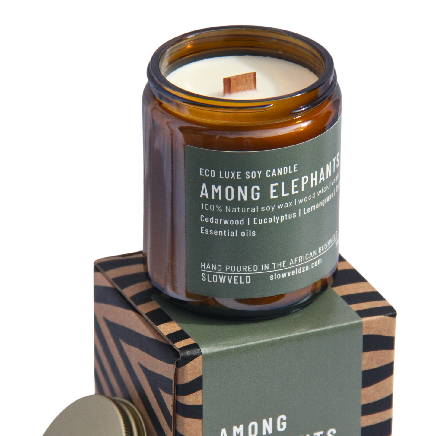 Among Elephants Soy Candle 200g