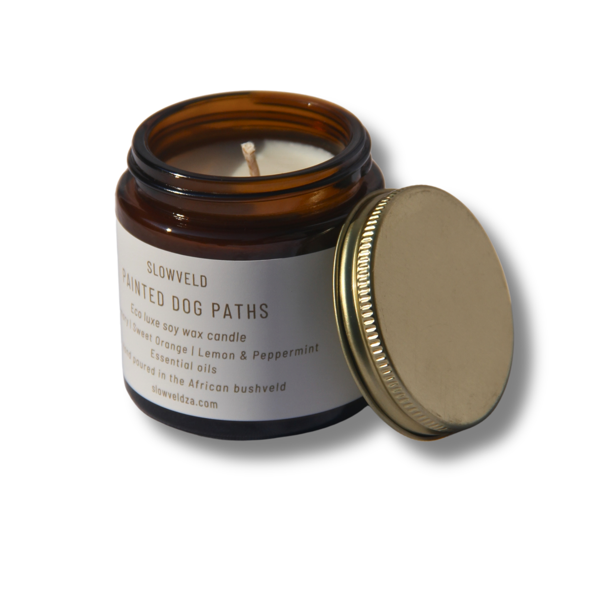 Painted Dog Paths Travel Soy Candle 100g
