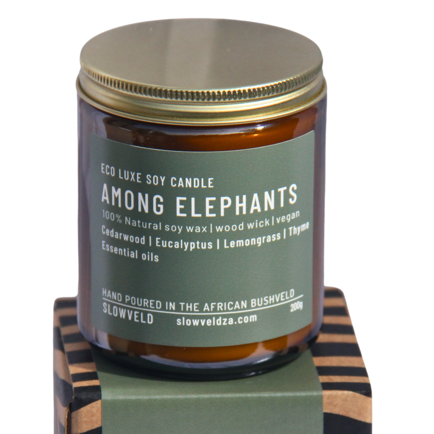 Among Elephants Soy Candle 200g