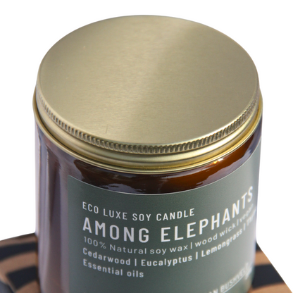 Among Elephants Soy Candle 200g