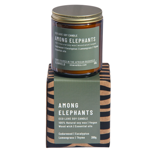 Among Elephants Soy Candle 200g