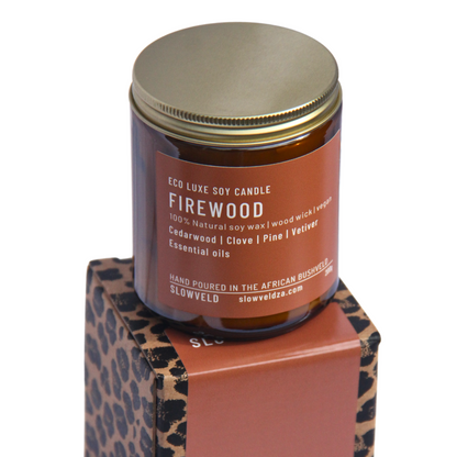 Firewood Soy Candle 200g
