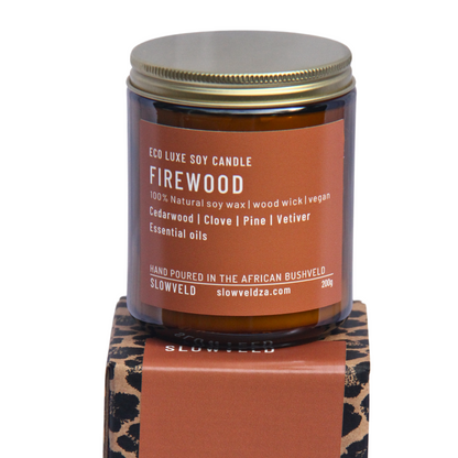 Firewood Soy Candle 200g