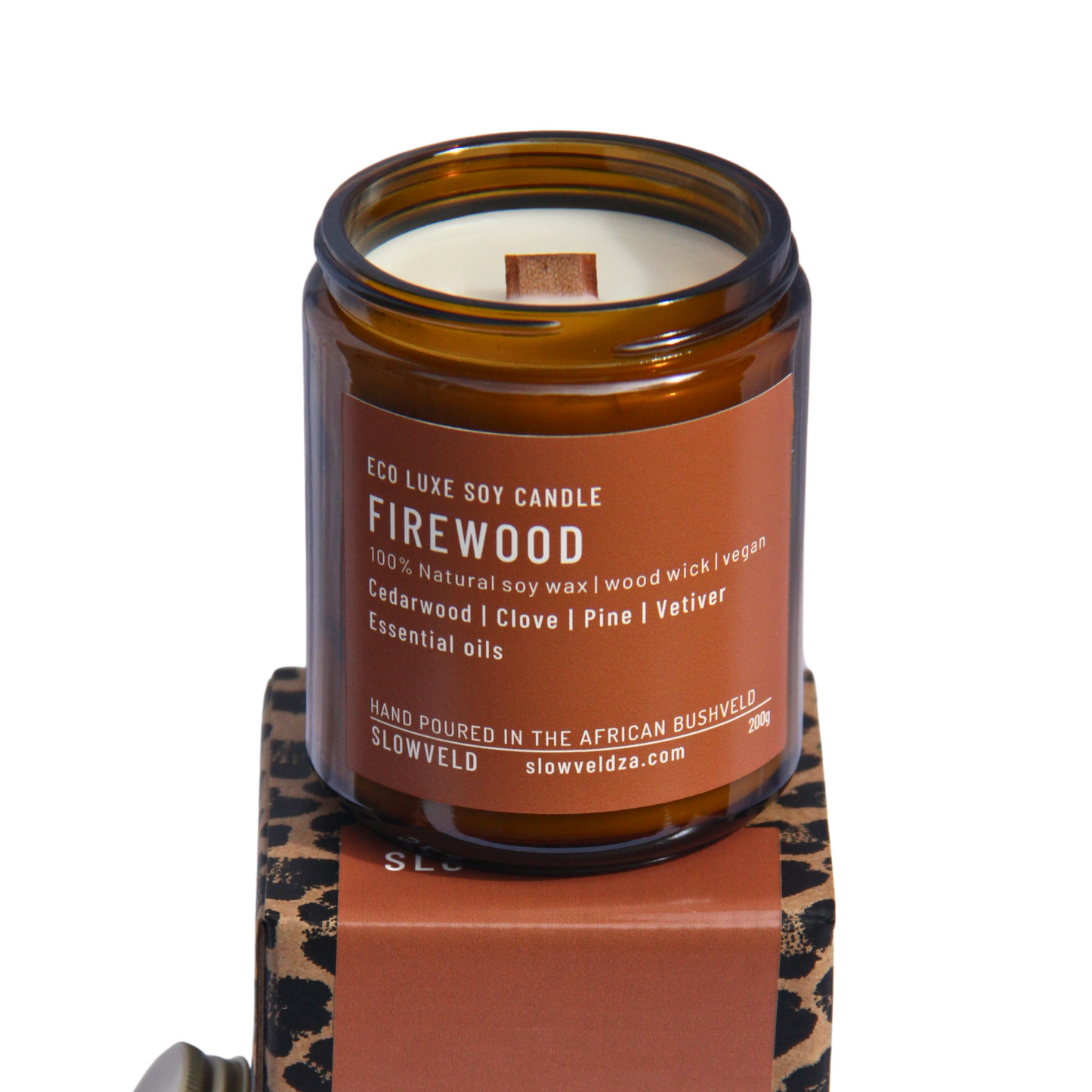 Firewood Soy Candle 200g