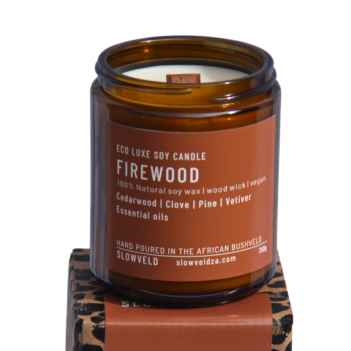Firewood Soy Candle 200g