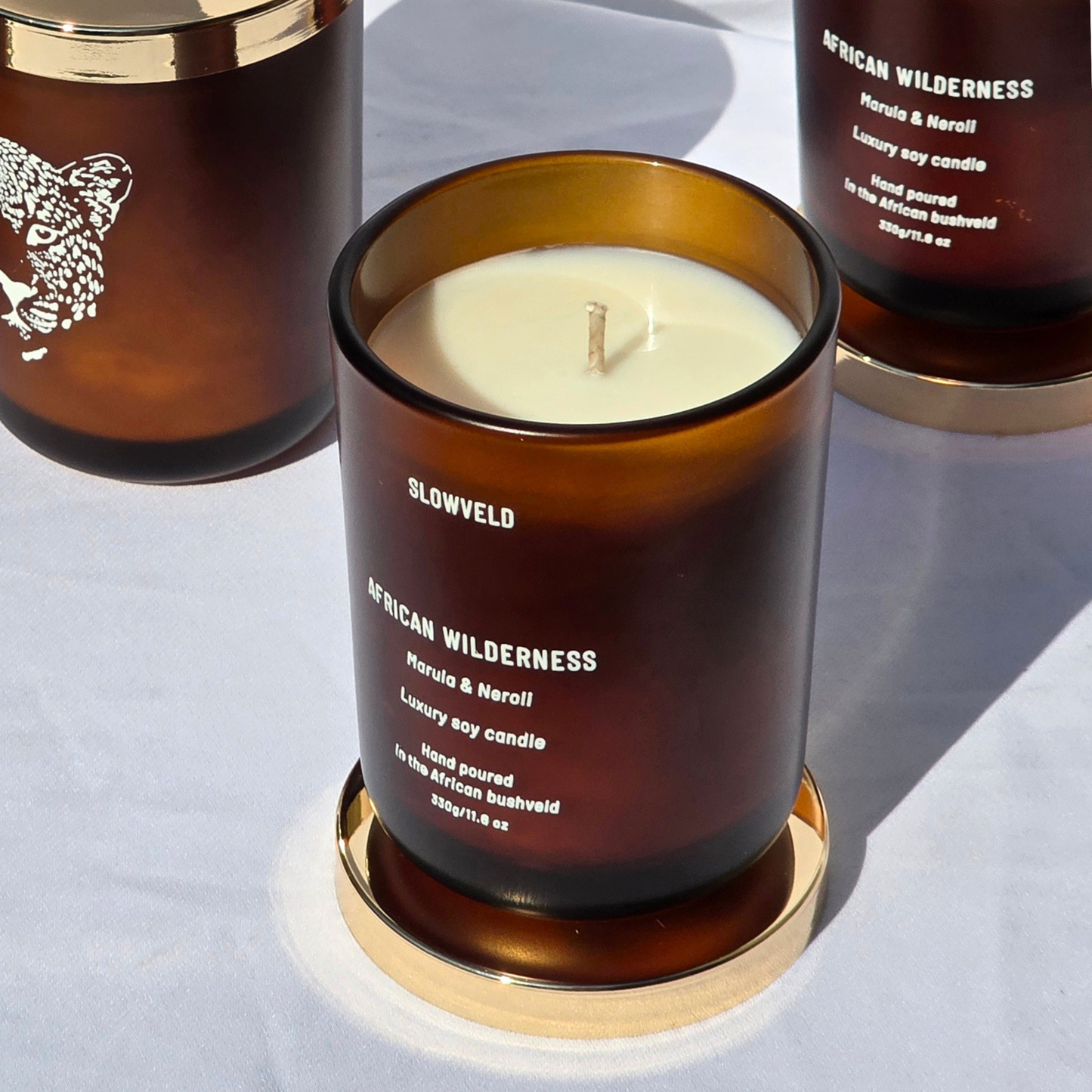 African Wilderness Luxury Soy Candle 330g