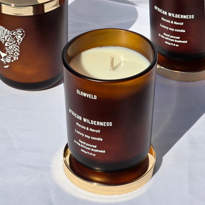 African Wilderness Luxury Soy Candle 330g