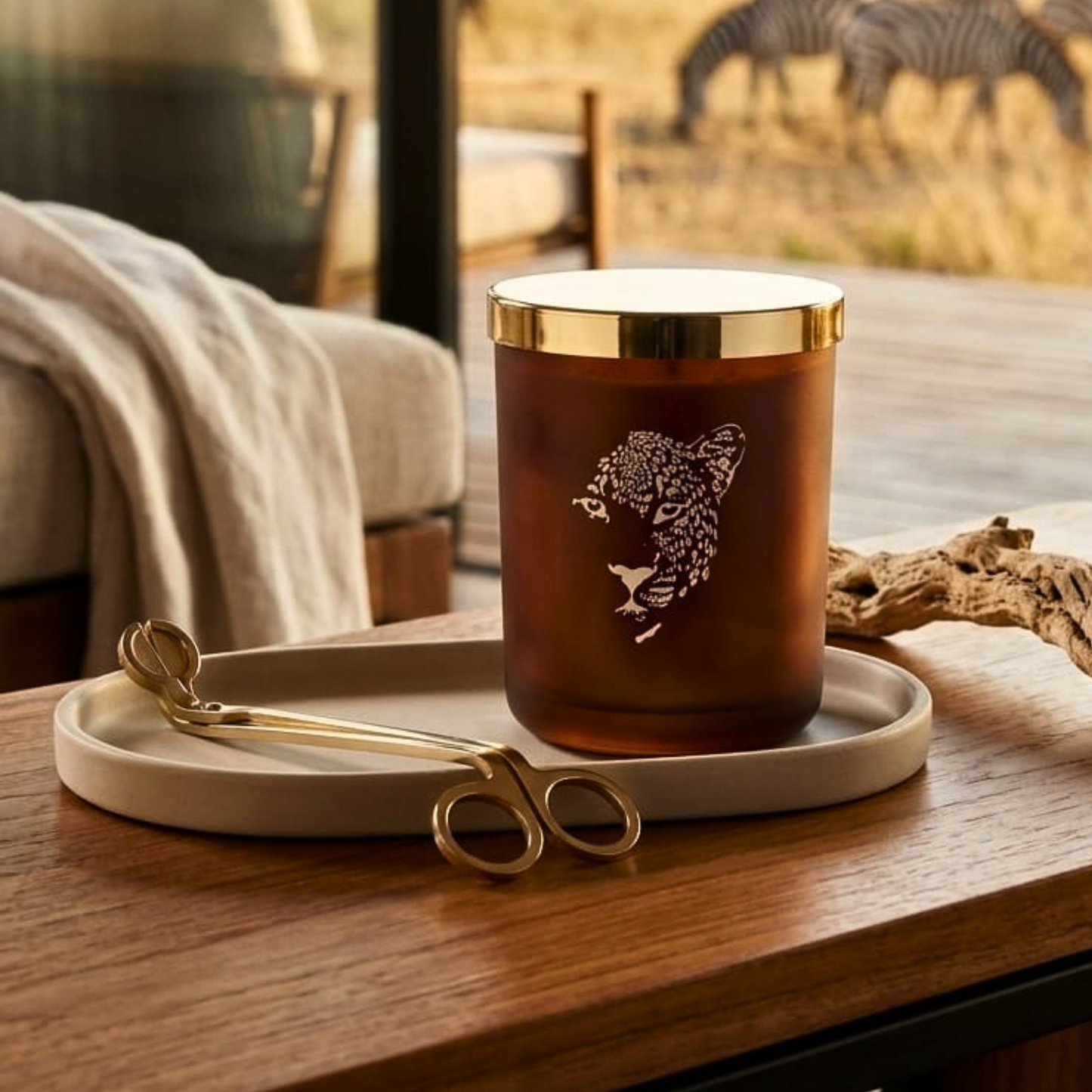 African Wilderness Luxury Soy Candle 330g