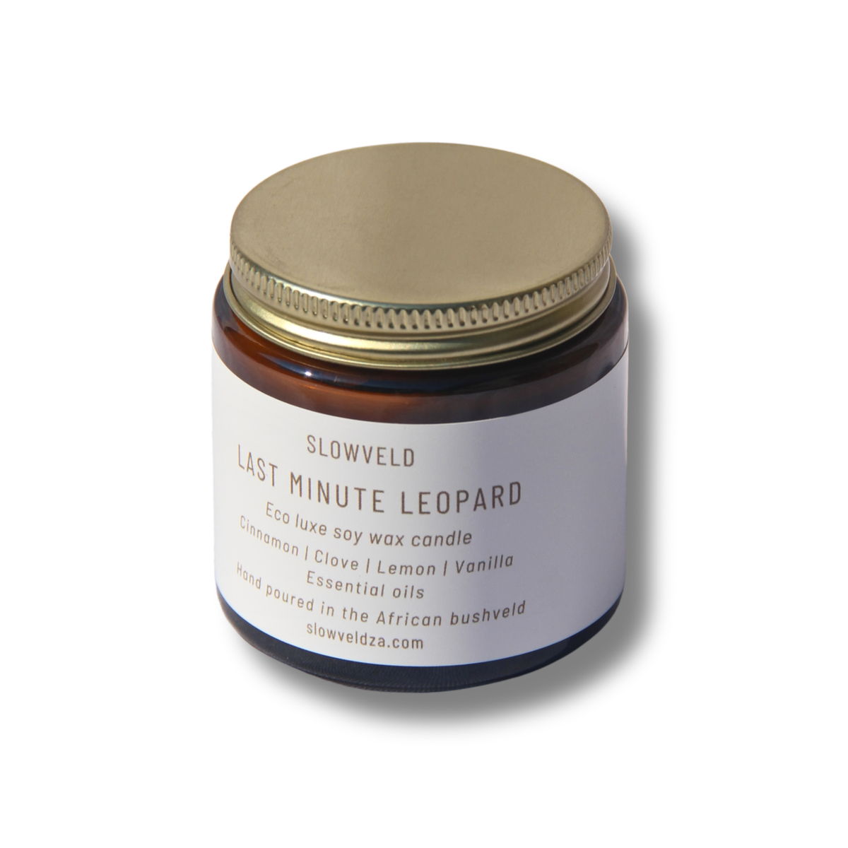 Last Minute Leopard Travel Soy Candle 100g