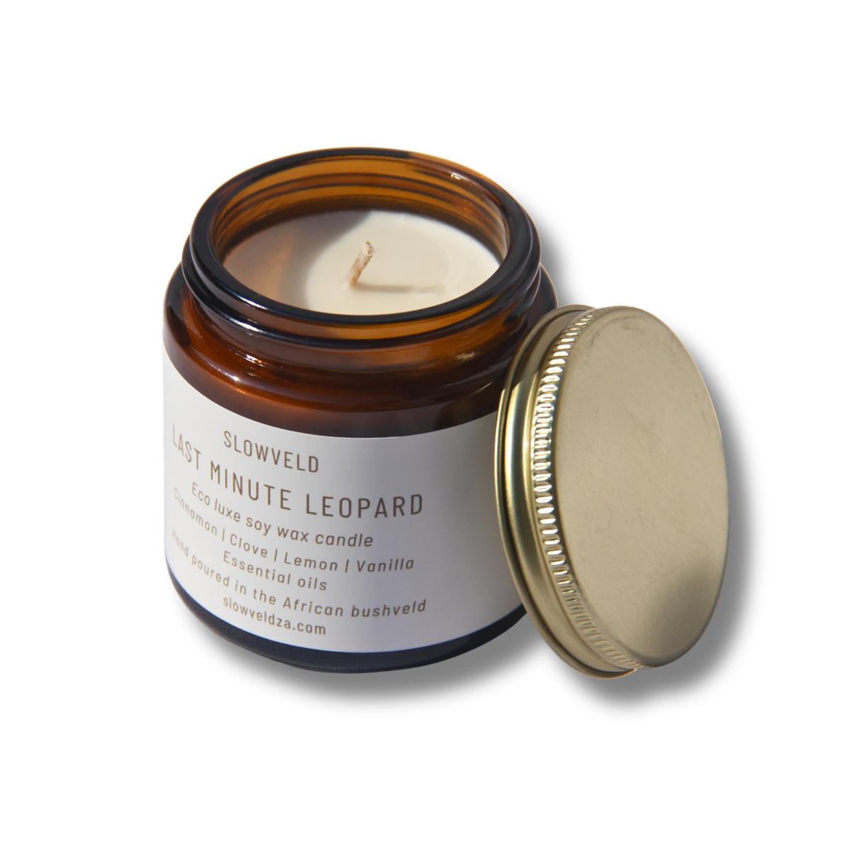 Last Minute Leopard Travel Soy Candle 100g
