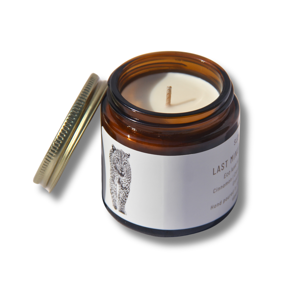 Last Minute Leopard Travel Soy Candle 100g