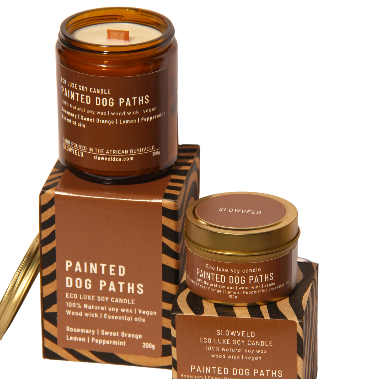 Painted Dog Paths Soy Candle 200g