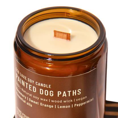 Painted Dog Paths Soy Candle 200g
