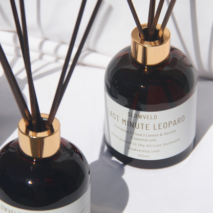 Last Minute Leopard Luxury Reed Diffuser 200ml