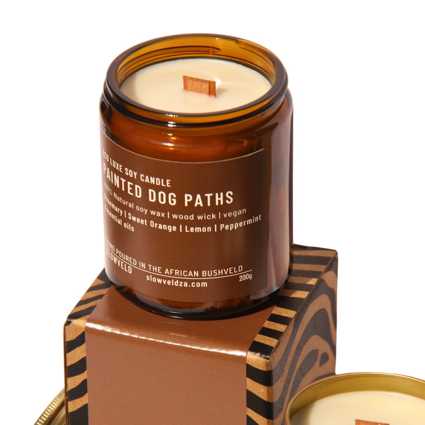 Painted Dog Paths Soy Candle 200g