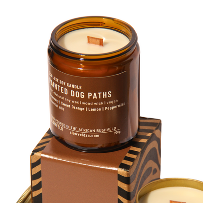 Painted Dog Paths Soy Candle 200g