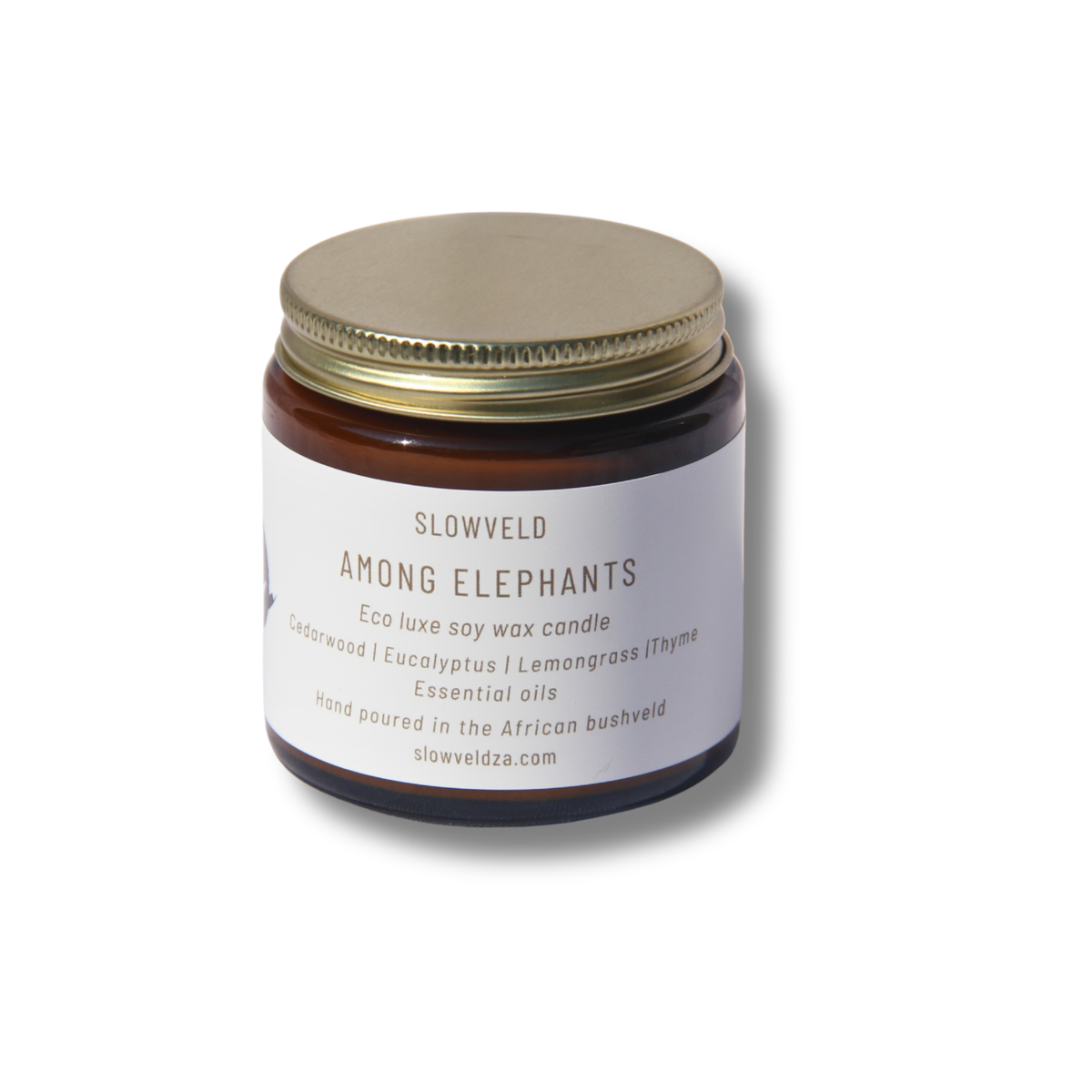 Among Elephants Travel Soy Candle 100g