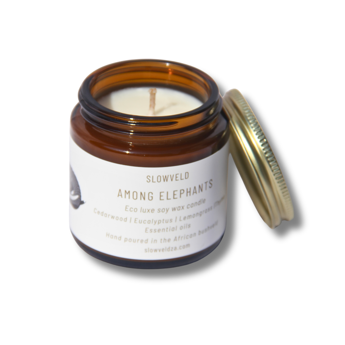 Among Elephants Travel Soy Candle 100g