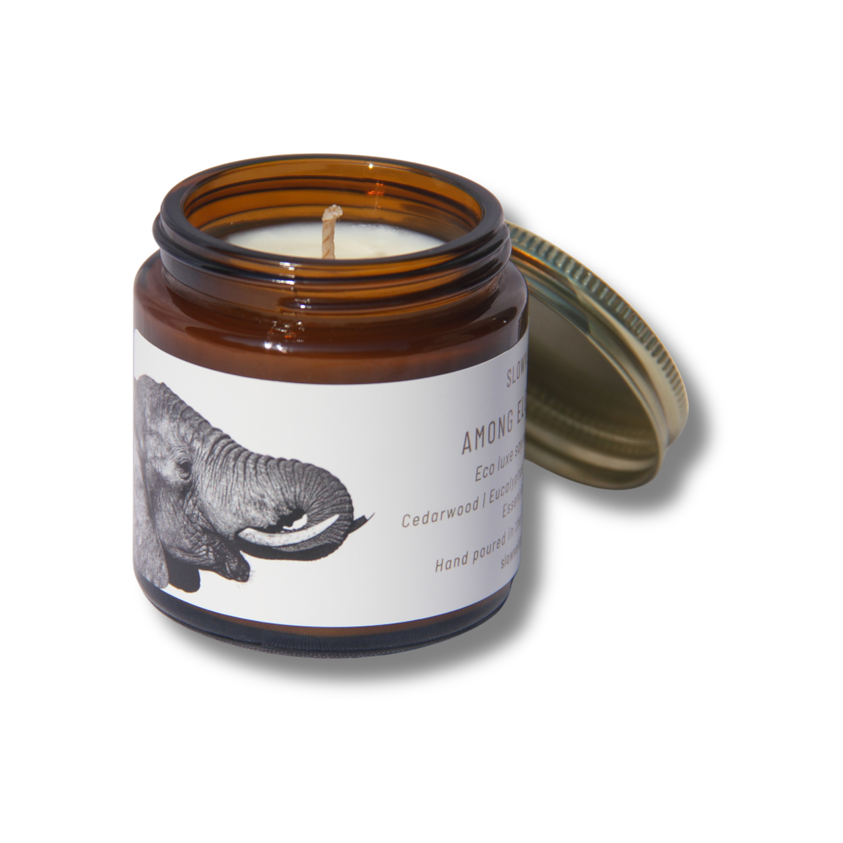 Among Elephants Travel Soy Candle 100g