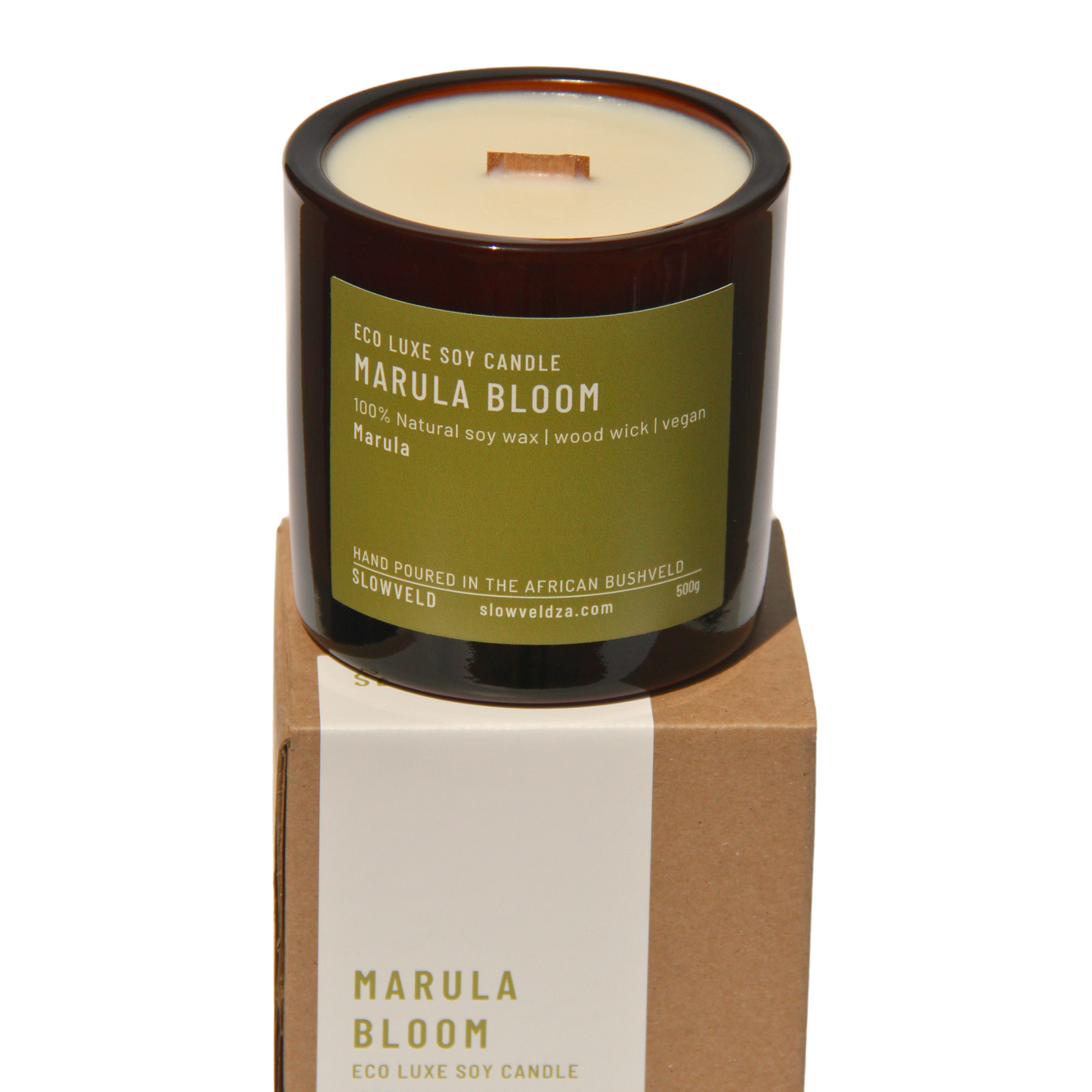 Marula Bloom Soy Candle 500g